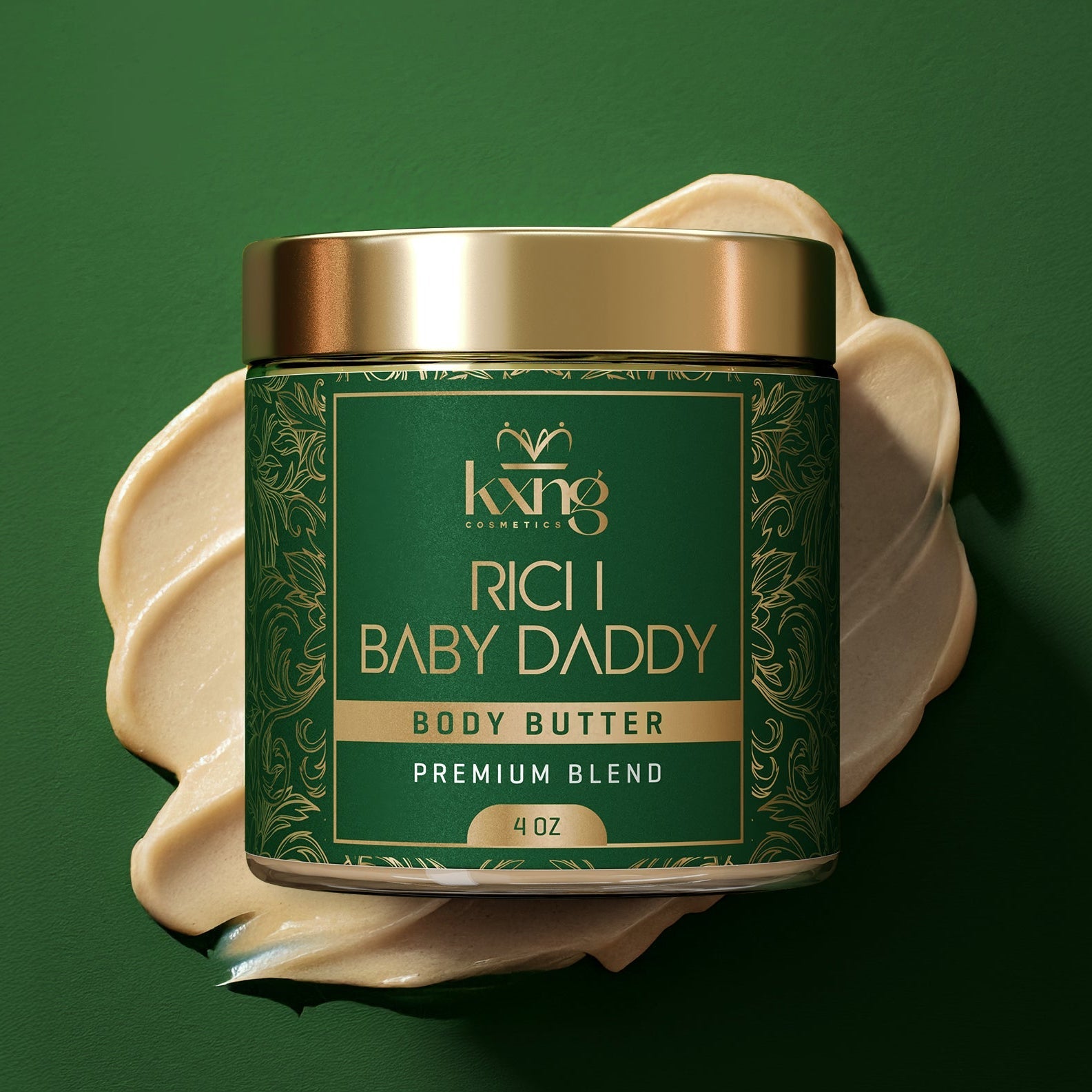 Rich Baby Daddy Body Butter for Men | Luxury Body Butter Moisturizer for Men - KXNG Cosmetics