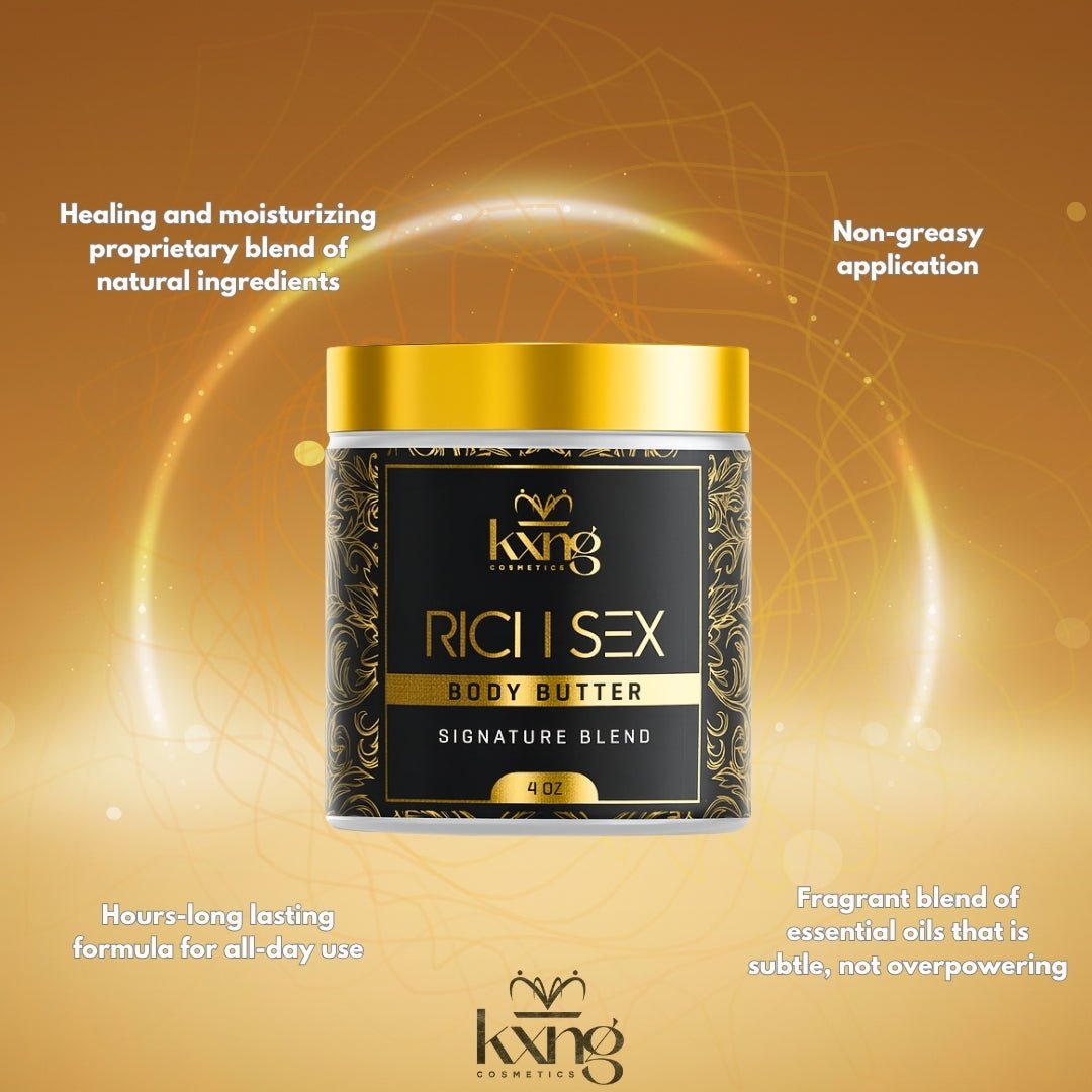 Rich Sex Body Butter | Luxury Body Butter Moisturizer - KXNG Cosmetics