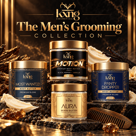The Men’s Grooming Collection | 4 Body Butter Bundle for Men - KXNG Cosmetics