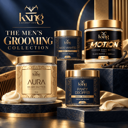 The Men’s Grooming Collection | 4 Body Butter Bundle for Men - KXNG Cosmetics