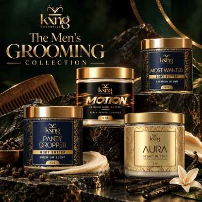 The Men’s Grooming Collection | 4 Body Butter Bundle for Men - KXNG Cosmetics
