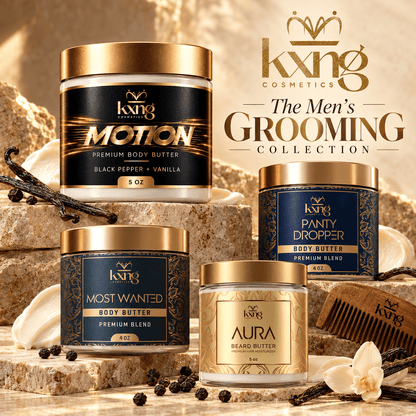 The Men’s Grooming Collection | 4 Body Butter Bundle for Men - KXNG Cosmetics