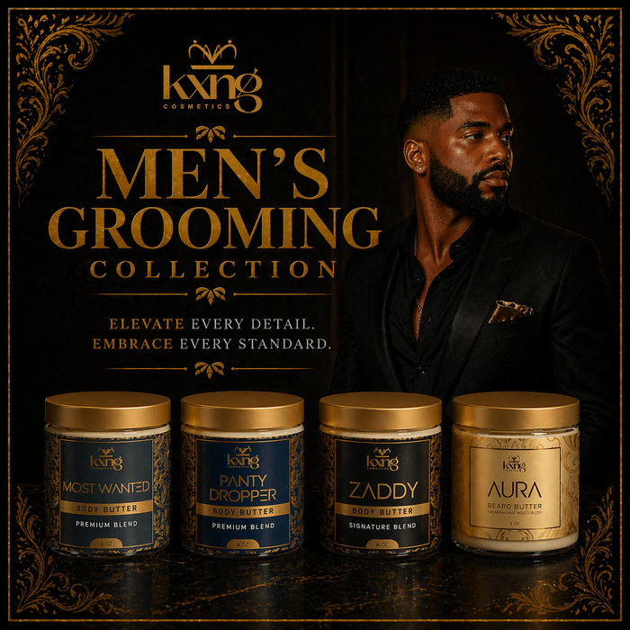 The Men’s Grooming Collection | 4 Body Butter Bundle for Men