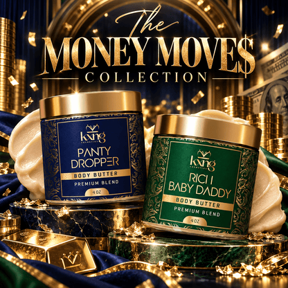 The Money Moves Collection — Rich Baby Daddy & Panty Dropper Men's Body Butter Bundle - KXNG Cosmetics