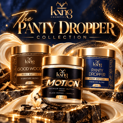 The Panty Dropper Collection - Three Signature Men's Body Butters, One Elevated Routine - KXNG Cosmetics