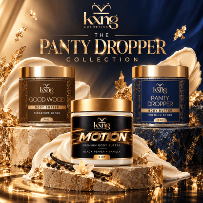 The Panty Dropper Collection - Three Signature Men's Body Butters, One Elevated Routine - KXNG Cosmetics