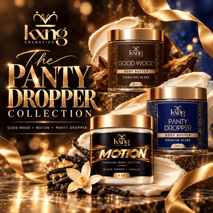 The Panty Dropper Collection - Three Signature Men's Body Butters, One Elevated Routine - KXNG Cosmetics