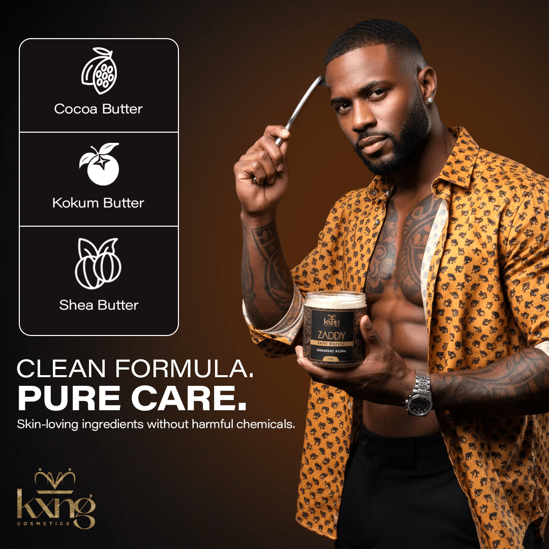 Zaddy Body Butter for Men | Luxury Body Butter Moisturizer for Men - KXNG Cosmetics
